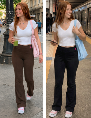Calça Legging Flare 