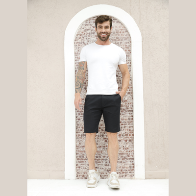 Bermuda Sarja Masculina bolso embutido - 2961