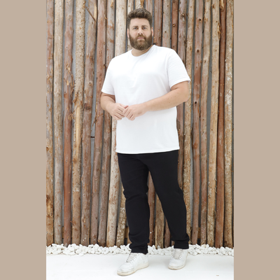 Calça Slim Masculina Plus Size jeans - 2563