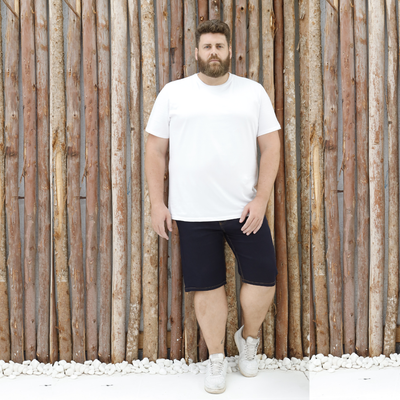 Bermuda Masculina Plus Size jeans - 2861