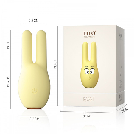 Vibrador Coelho 10 Vibrações Rabbit Lilo Vipmix