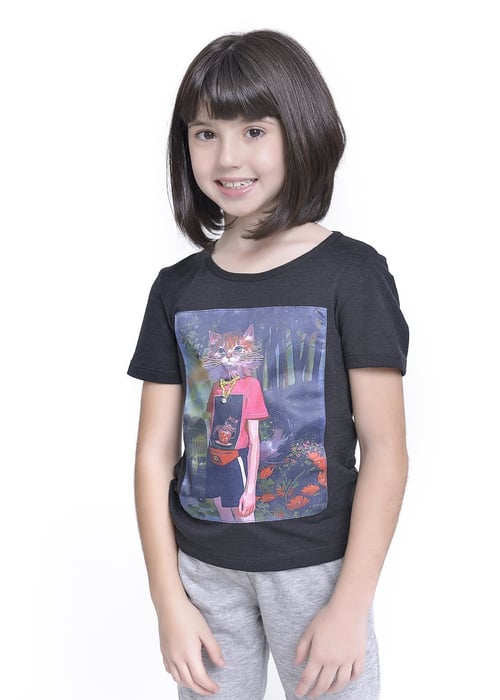 Blusa Kids Com Aplique