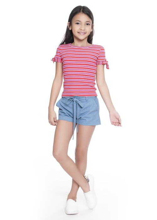 Blusa Kids Com Amarração