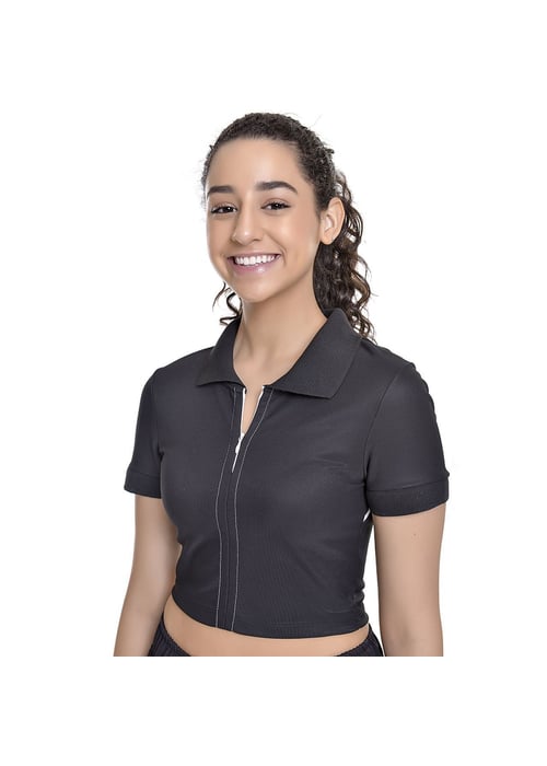 Cropped Polo Teen Amofany