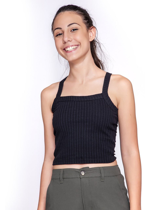 Blusa Teen Feminina Cropped Amofany