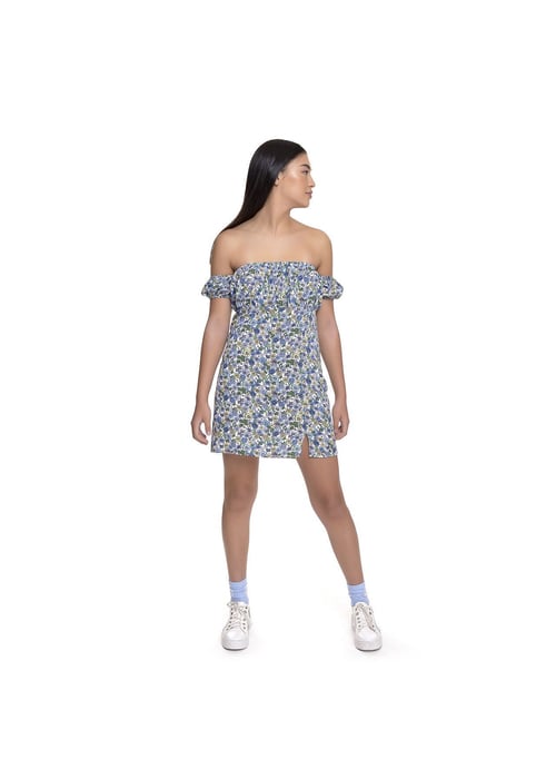 Vestido Ciganinha Juvenil Feminino Amofany Floral