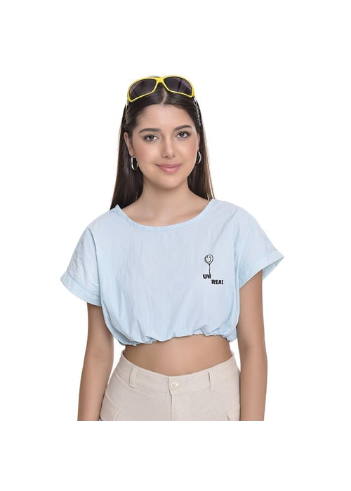 Cropped Muscle Juvenil Feminino Amofany Techno Touch