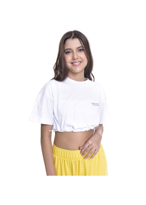 Camiseta Oversized Juvenil Feminino Amofany Burgers And Milkshakes