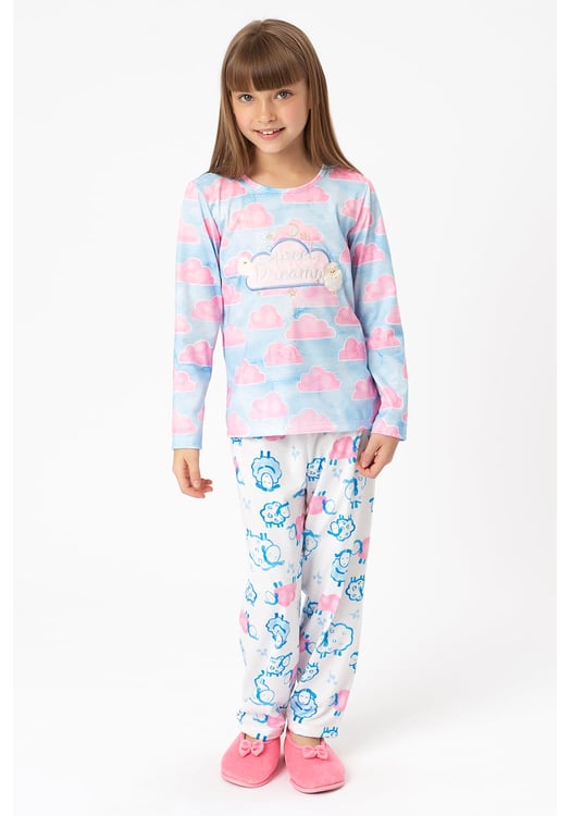 Pijama Infantil Nuvem Ovelha