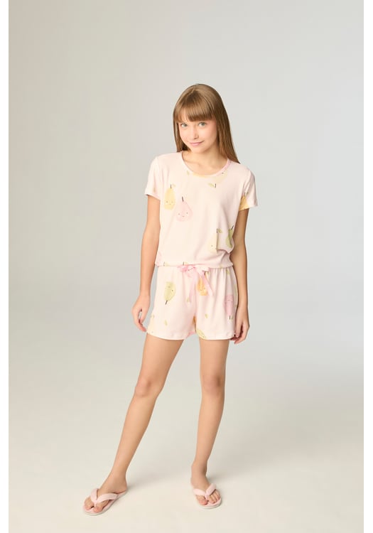 Pijama Infantil Canelado