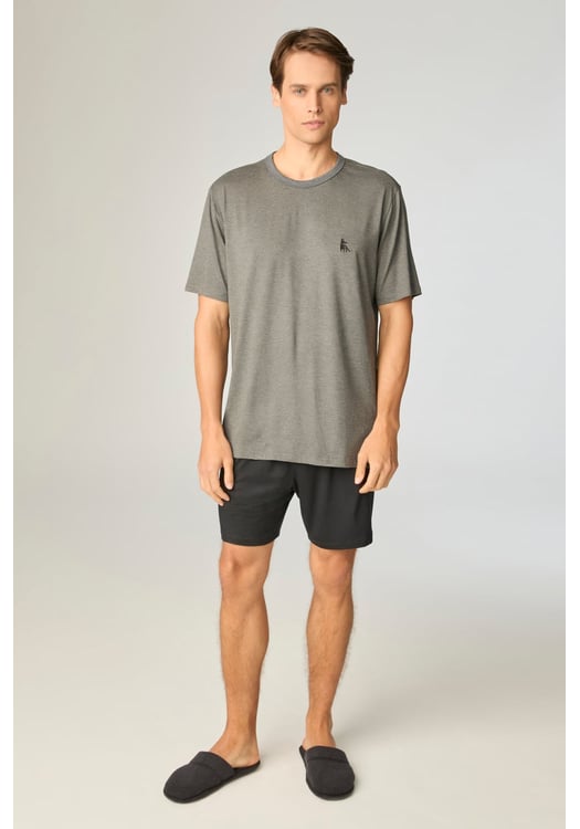 Pijama Masculino Viscolycra Com Short