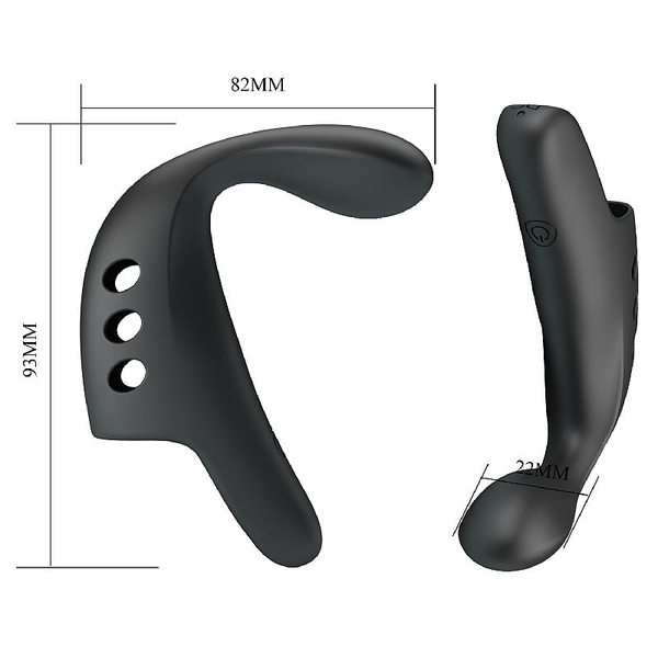 DEDEIRA VIBRATORIA COM ESTIMULADOR