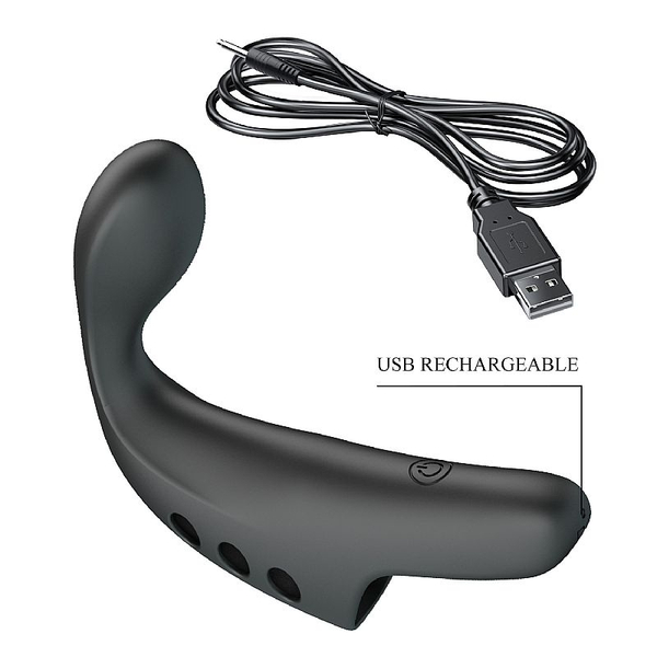 DEDEIRA VIBRATORIA COM ESTIMULADOR