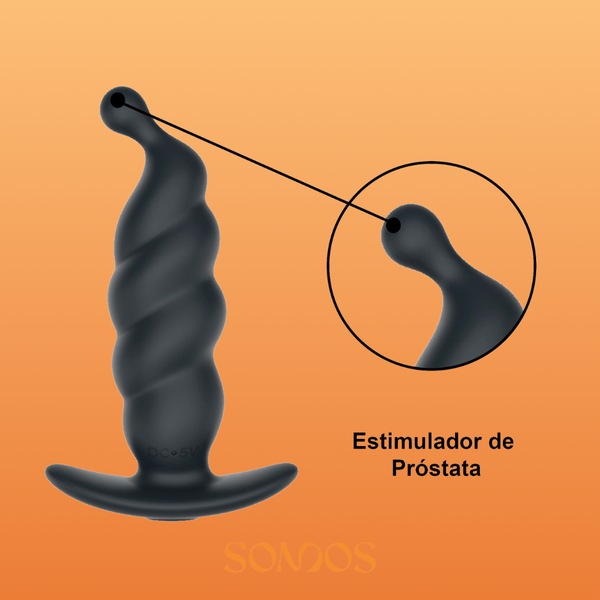 ESTIMULADOR DE PRÓSTATA COM VIBRAÇÃO CONTROLE APLICATIVO