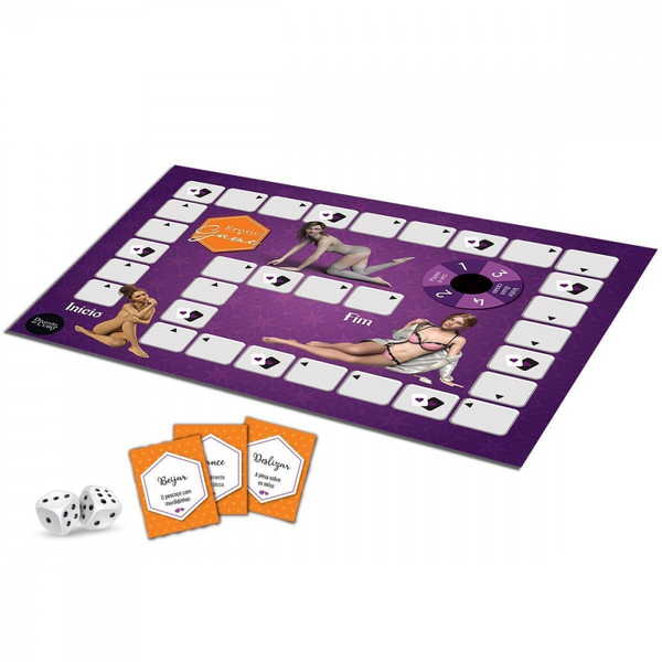 EROTIC GAME PRAZER SEDUÇÃO PARA CASAIS DIVERSÃO AO CUBO