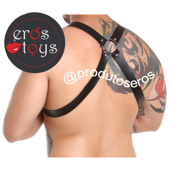 HARNESS MASCULINO COM SUSPENSORIO EROS TOYS