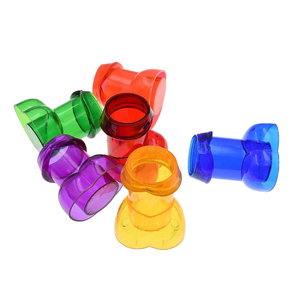 KIT COPOS DE SHOT COM FORMATO DE PENIS 6 UNIDADES