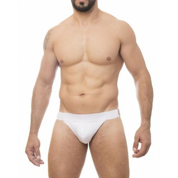 JOCKSTRAPP BRANCA COM 2 ARGOLAS SD CLOTHING