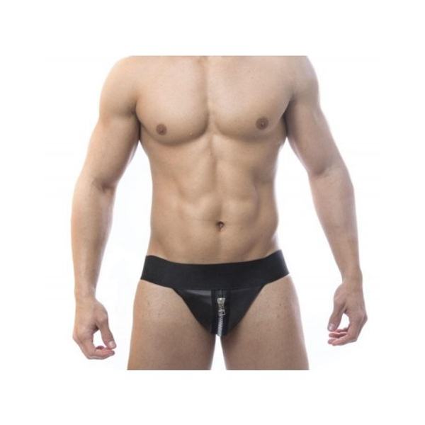 JOCKSTRAP ZIPER PRETO SD CLOTHING