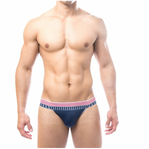 JOCKSTRAP SUPLEX AZUL ELASTICO AMERICA SD CLOTHING