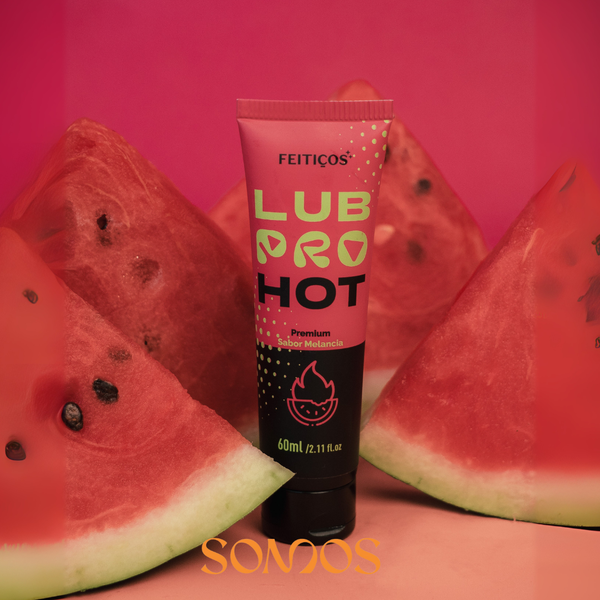 LUBRIFICANTE PREMIUM LUBPRO HOT MELANCIA 60ML