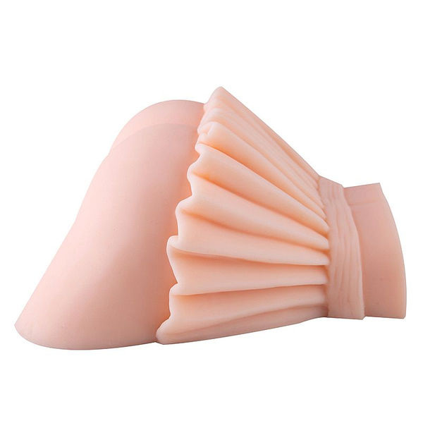 MASTURBADOR MASCULINO FORMATO BUNDA COM VAGINA E ANUS EM CYBERSKIN