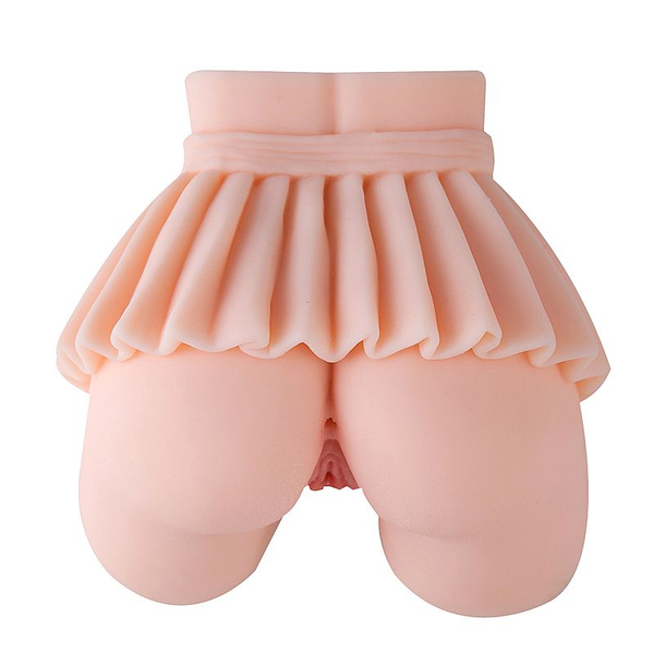 MASTURBADOR MASCULINO FORMATO BUNDA COM VAGINA E ANUS EM CYBERSKIN