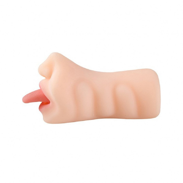 MASTURBADOR MASCULINO BOCA COM LINGUA EM CYBERSKIN