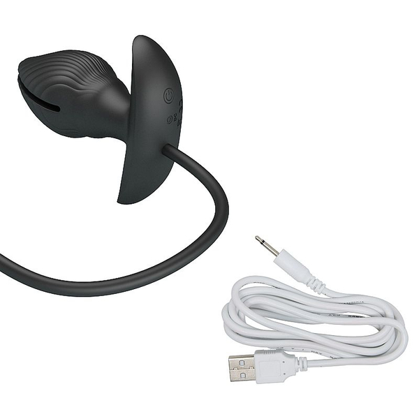 PLUG ANAL INFLAVEL COM VIBRADOR RECARREGAVEL