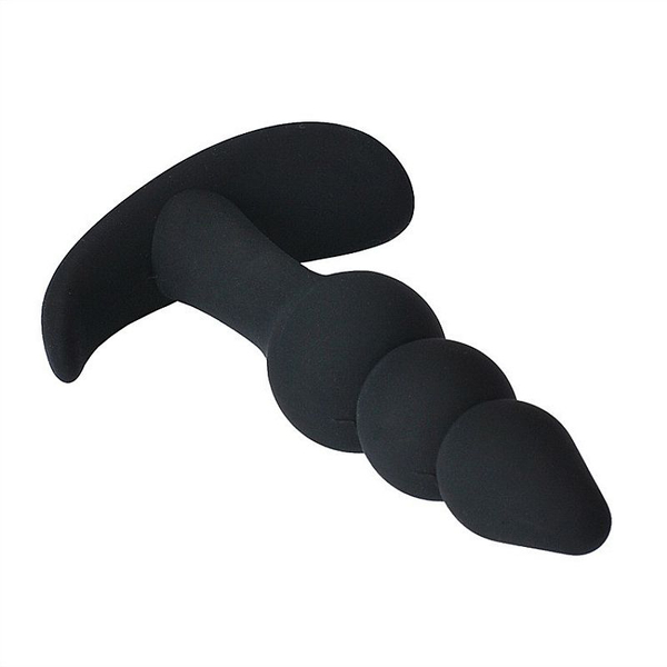 PLUG ANAL ESCALONADO EM SILICONE
