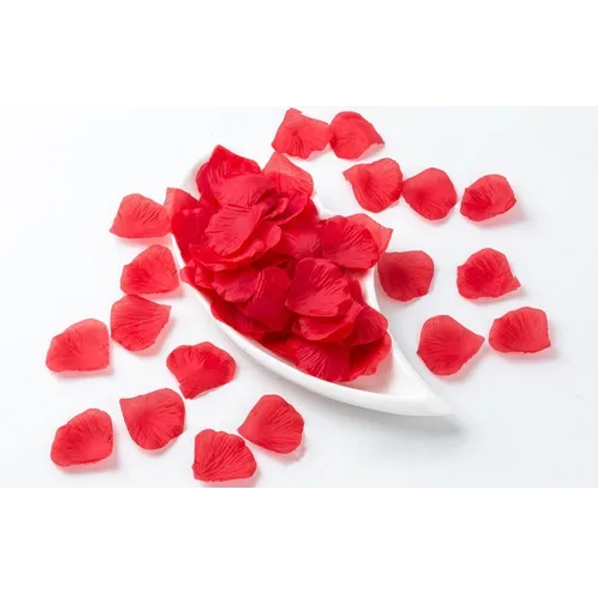 PÉTALAS ARTIFICIAIS EM FORMATO DE ROSAS VERMELHAS 100 UNIDADES