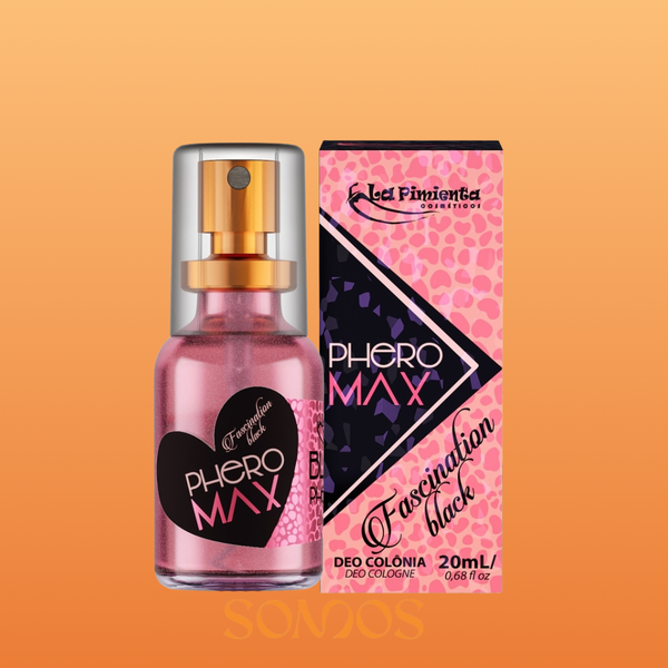 PERFUME PHERO MAX FASCINATION BLACK 20ML LA PIMIENTA