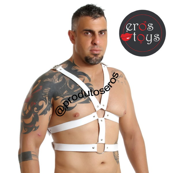 PEITORAL MASCULINO COM ARGOLA EROS TOYS