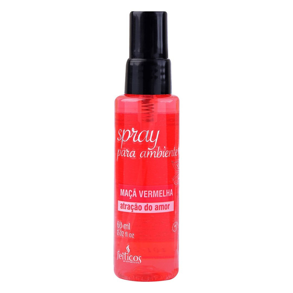 AROMATIZADOR DE AMBIENTE MAÇÃ VERMELHA 60ML FEITIÇOS