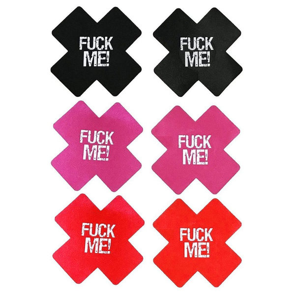 ADESIVO PARA SEIOS NIPPLE COVER FUCK ME