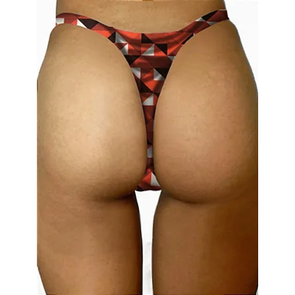 CALCINHA AQUENDA TRANS ESTAMPADA