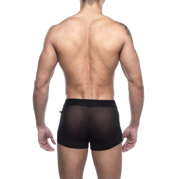 BOXER TULE PRETO TRANSPARENTE SD CLOTHING