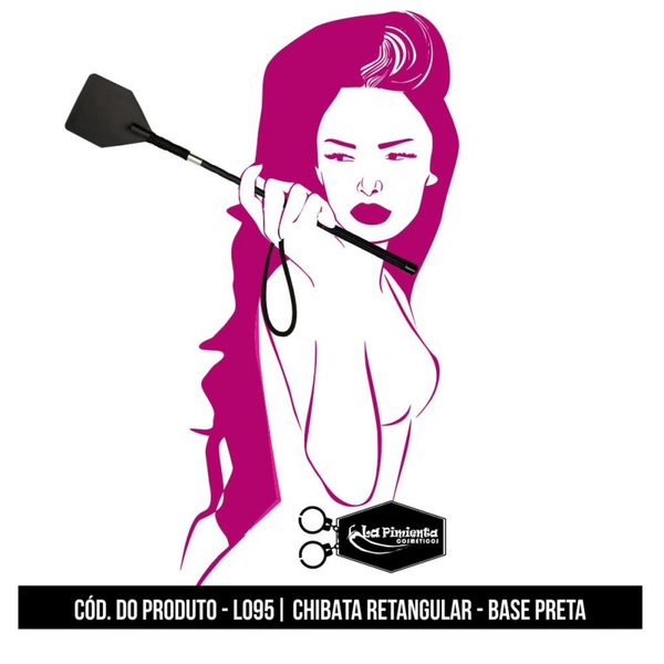 CHIBATA RETANGULAR PRETA 40CM LA PIMIENTA