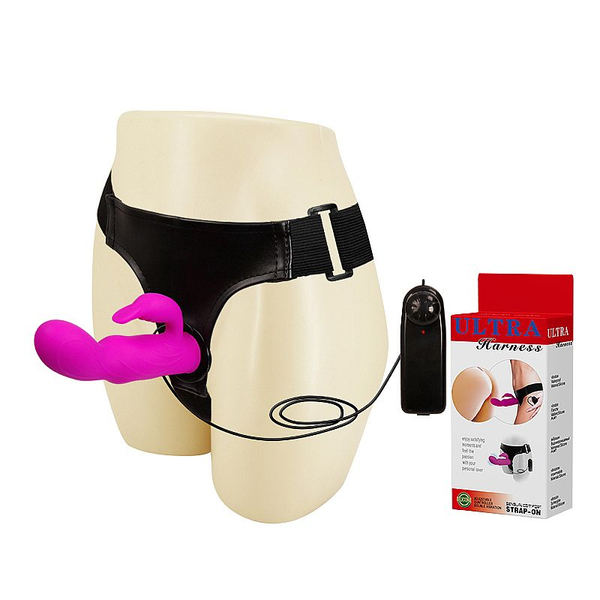 CINTA ULTRA HARNESS COM VIBRAÇÃO BAILE