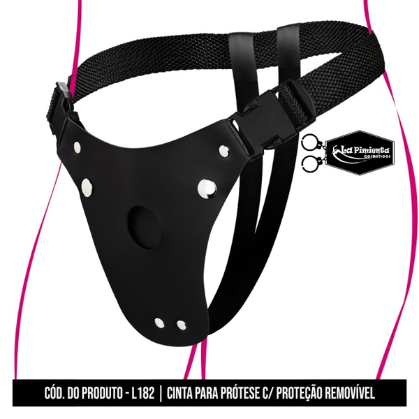 CINTA PENIANA PARA PROTESE COM PROTEÇÃO REMOVIVEL