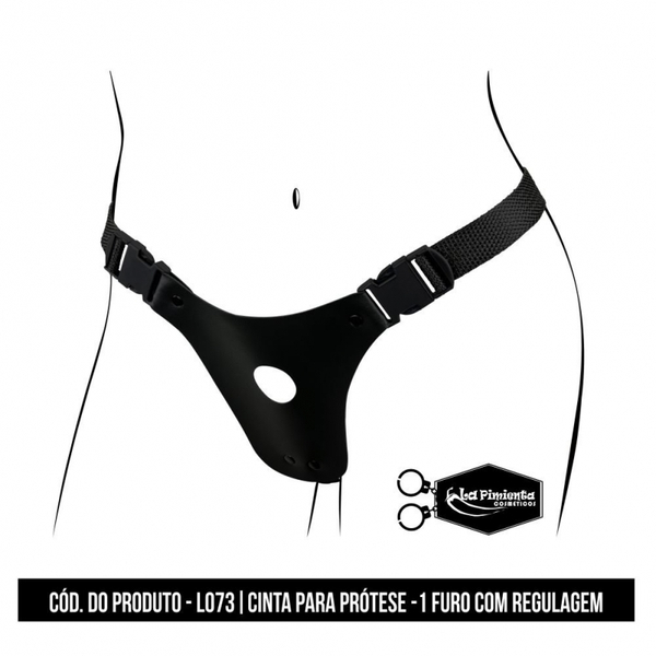 CINTA PENIANA PARA PROTESE COM 1 FURO LA PIMIENTA