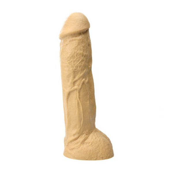 PRÓTESE PENIANA REALÍSTICA 22X5,5CM COM VEIAS MASSAGEADORAS ABSOLOO