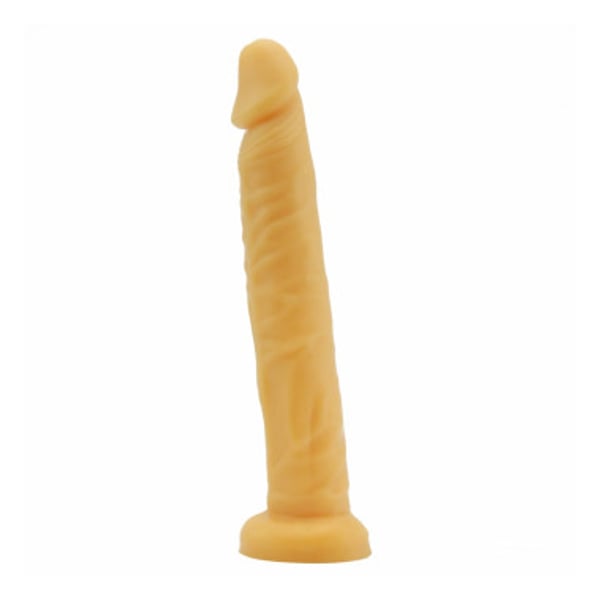 PRÓTESE PENIANA REALÍSTICA 15CM SLIM COM BASE ABSOLOO