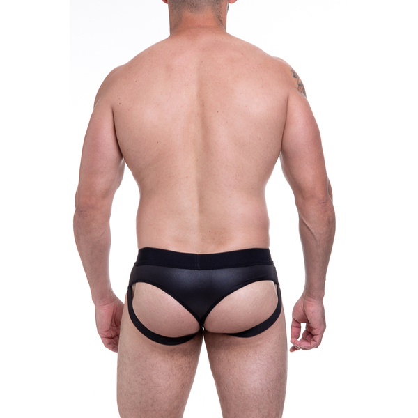 SUNGA CIRRE PRETO TIRAS NO BUMBUM SD CLOTHING
