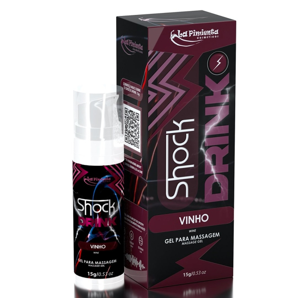 SHOCK DRINK GEL DE VIBRAÇÃO EXCITANTE 15G AIRLLES LA PIMIENTA