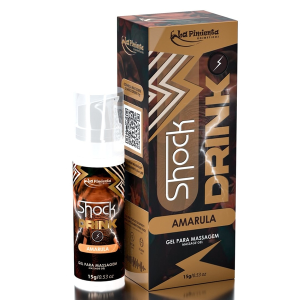 SHOCK DRINK GEL DE VIBRAÇÃO EXCITANTE 15G AIRLLES LA PIMIENTA