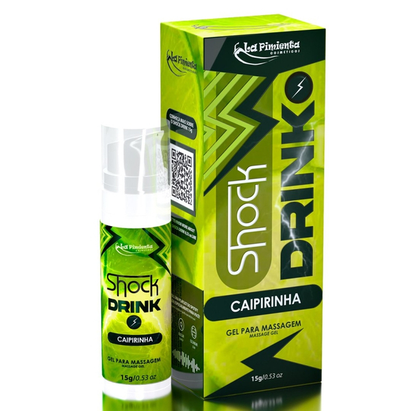 SHOCK DRINK GEL DE VIBRAÇÃO EXCITANTE 15G AIRLLES LA PIMIENTA