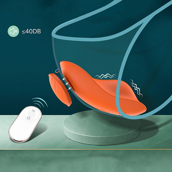 VIBRADOR DE CALCINHA RECARREGAVEL COM IMA E CONTROLE REMOTO