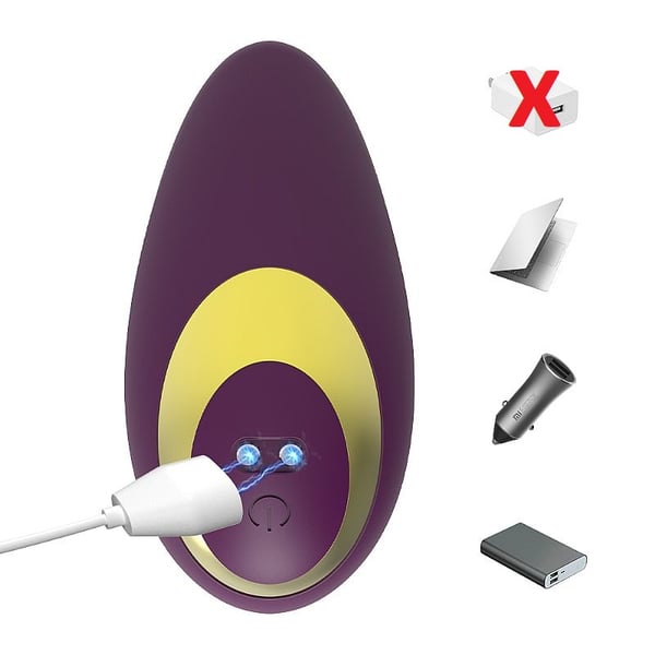 VIBRADOR DE CALCINHA COM ONDAS DE PRESSÃO E CONTROLE POR APP