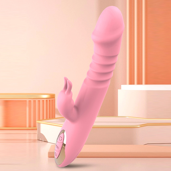 VIBRADOR RABBIT COM SOBE E DESCE RECARREGÁVEL